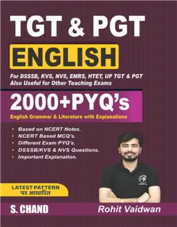 English TGT & PGT Exam Book 2025 - 2026