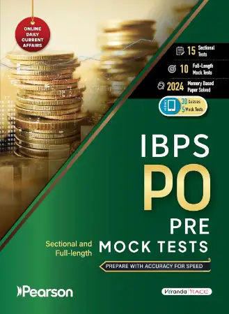 Pearson IBPS PO Pre Mock Tests (Sectional and Full Length)