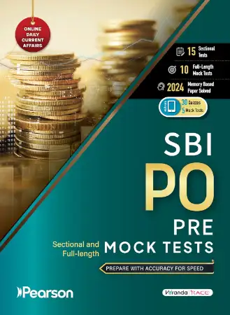 Pearson SBI PO Pre Mock Tests (Sectional and Full Length)