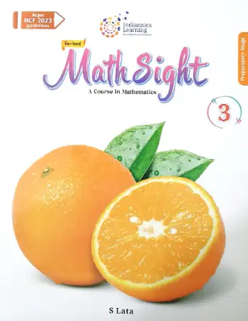 Indiannica Learning MathSight A Course In Mathematics Book 3 (Latest Edition)
