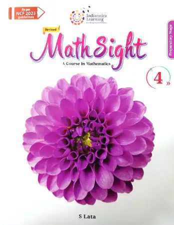 Indiannica Learning MathSight A Course In Mathematics Book 4 (Latest Edition)