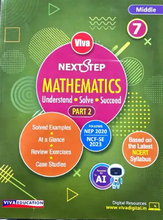 Viva Next Step Mathematics For Class 7 (Part 2)